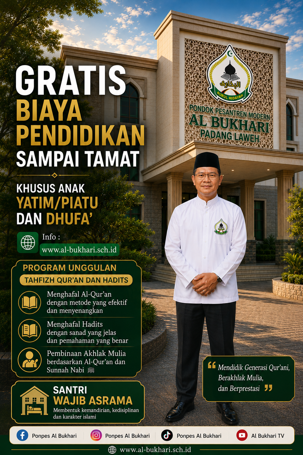 GRATIS BIAYA PENDIDIKAN SAMPAI TAMAT