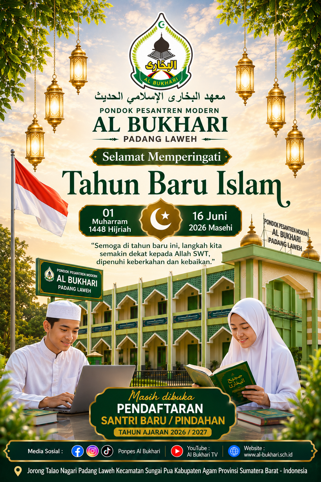 Selamat Memperingati Tahun Baru Islam 1448 Hijriah 